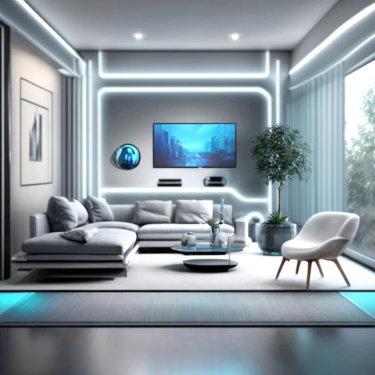 AIスマートホームインテリア